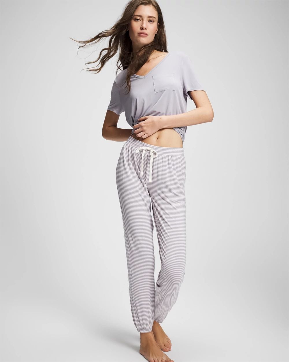 ● AEAE ● Pajama Lounge Pants ★25SS One Piece (Manga) Title Logo Men's Heather Gray Sleep Pants